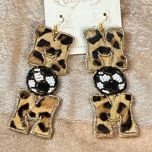 MOM Soccer earrings